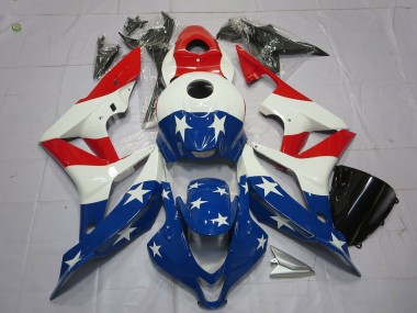 American Flag 2007-2008 CBR600RR Motorcycle Fairings