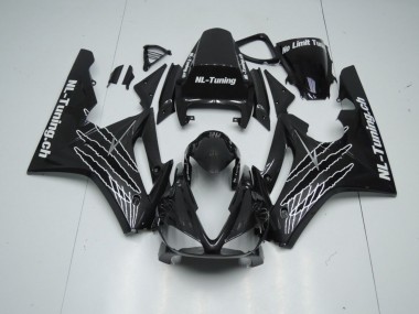 Black Gloss (Custom) 2009-2012 Daytona 675 Motorcycle Fairings