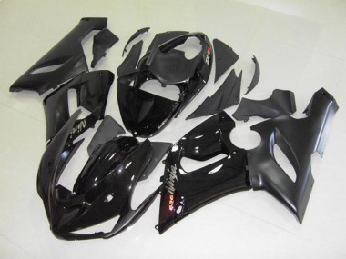 Black Gloss 2005-2006 ZX6R Motorcycle Fairings