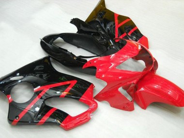 Black Red 1999-2000 CBR600 F4 Motorcycle Fairings