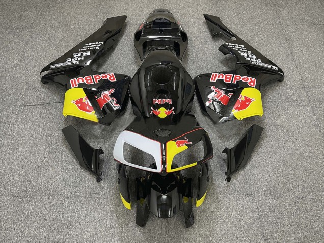 Black Red Bull 2005-2006 CBR600RR Motorcycle Fairings