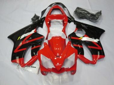 Black Red and Yellow i 2001-2003 CBR600 F4i Motorcycle Fairings