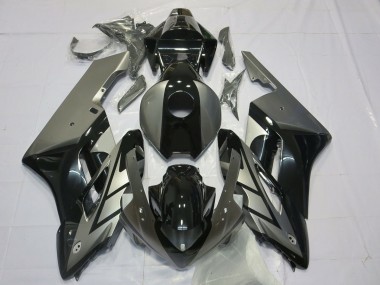 Black and Silver 2004-2005 CBR1000RR Motorcycle Fairings