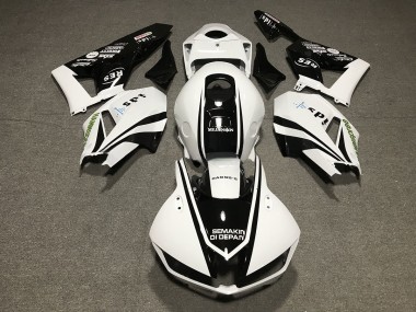 Black and White Design 2013-2023 CBR600RR Motorcycle Fairings