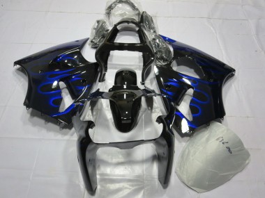 Blue Flame 2000-2002 ZX6R Motorcycle Fairings