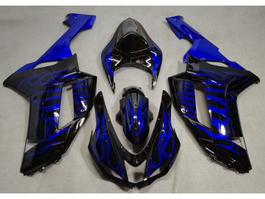 Blue Flame 2007-2008 ZX6R Motorcycle Fairings