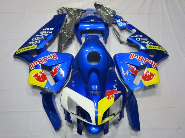 Blue RedBull Style 2005-2006 CBR600RR Motorcycle Fairings