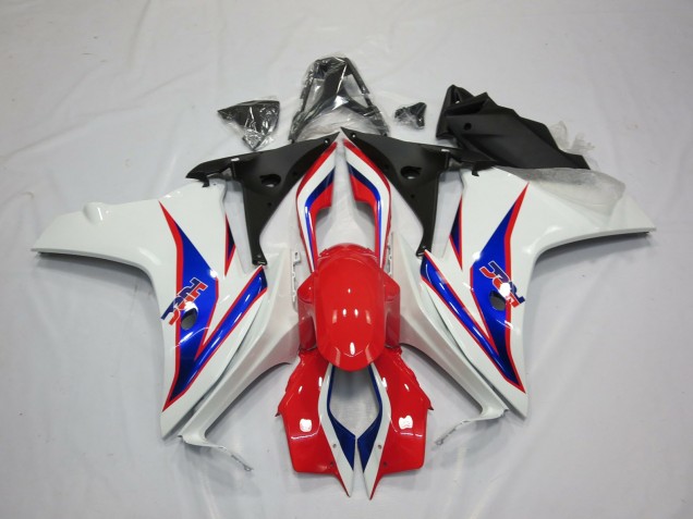 Blue White Red HRC 2011-2012 CBR600F Motorcycle Fairings