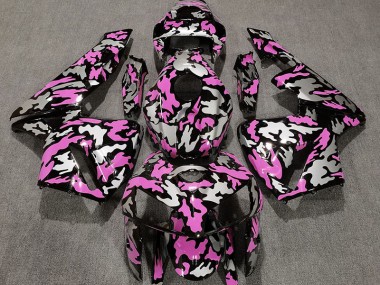 Camo & LIGHT PINK 2005-2006 CBR600RR Motorcycle Fairings