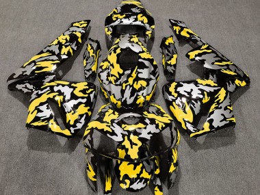 Camo & YELLOW 2005-2006 CBR600RR Motorcycle Fairings