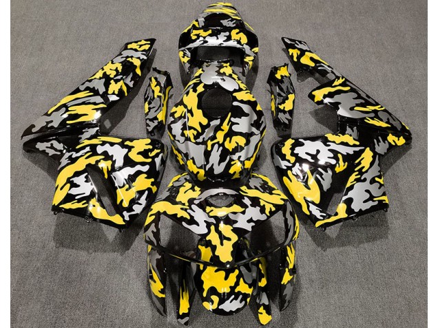 Camo & YELLOW 2005-2006 CBR600RR Motorcycle Fairings