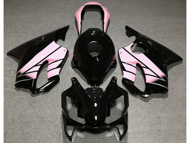 Custom Pink and Black 2004-2007 CBR600 F4i Motorcycle Fairings