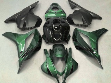 Deep Green with Black 2009-2012 CBR600RR Motorcycle Fairings