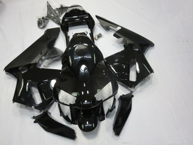 Gloss Black & Matte 2003-2004 CBR600RR Motorcycle Fairings