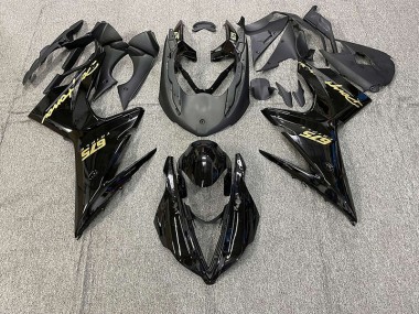 Gloss Black w Gold 2013-2016 Daytona 675 Motorcycle Fairings