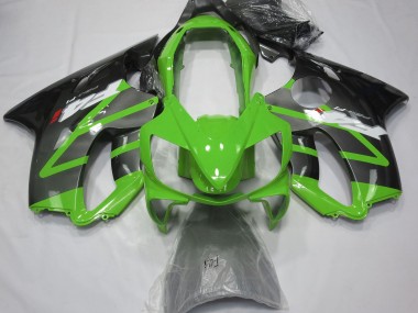 Gloss Green & Grey 2004-2007 CBR600 F4i Motorcycle Fairings