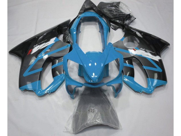 Gloss Light Blue & Grey 2004-2007 CBR600 F4i Motorcycle Fairings