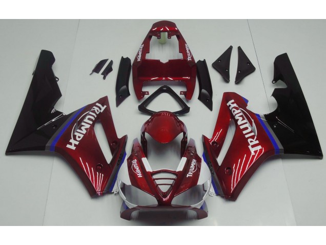 Gloss Red 2009-2012 Daytona 675 Motorcycle Fairings