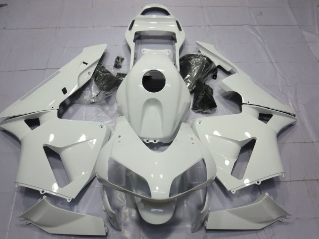 Gloss White Plain 2003-2004 CBR600RR Motorcycle Fairings