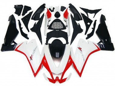 Gloss White & Red 2010-2015 RSV4 1000 Motorcycle Fairings