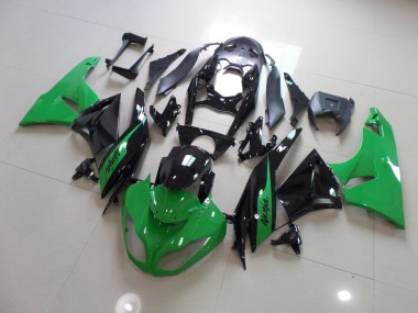 Green Black Ninja 2009-2012 ZX6R Motorcycle Fairings