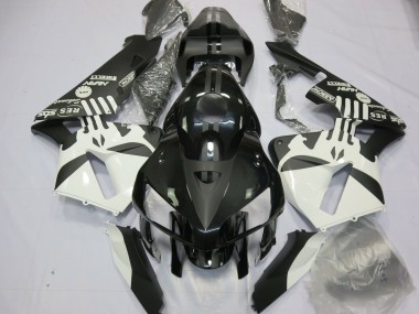 Matte Black & Puisher Logos 2005-2006 CBR600RR Motorcycle Fairings