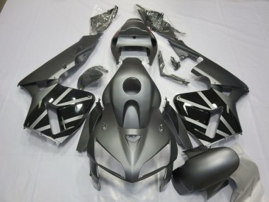 Matte Grey & Black 2005-2006 CBR600RR Motorcycle Fairings