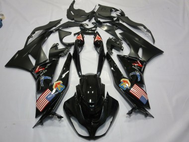 Merica 2009-2012 ZX6R Motorcycle Fairings