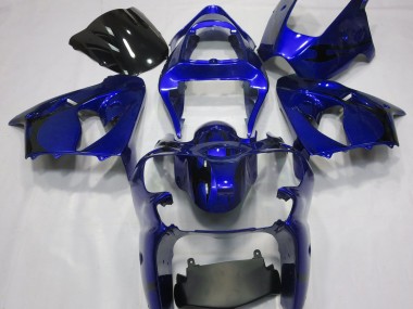 Metallic Blue 2000-2002 ZX6R Motorcycle Fairings