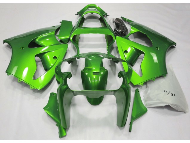 Metallic Green 2000-2002 ZX6R Motorcycle Fairings