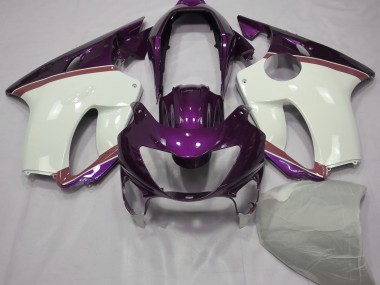 Mood Purple and Grapefruit 1999-2000 CBR600 F4 Motorcycle Fairings