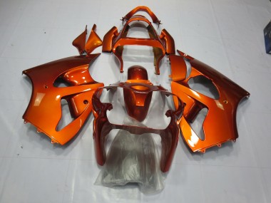 Orange 2000-2002 ZX6R Motorcycle Fairings