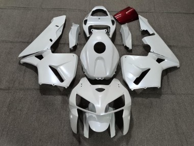 Pearl White 2005-2006 CBR600RR Motorcycle Fairings