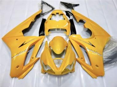 Pearl Yellow 2006-2008 Daytona 675 Motorcycle Fairings