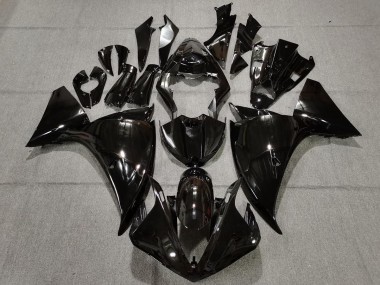 Plain Gloss Black 2009-2011 R1 Motorcycle Fairings