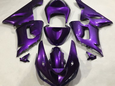 Purple 2005-2006 ZX6R Motorcycle Fairings