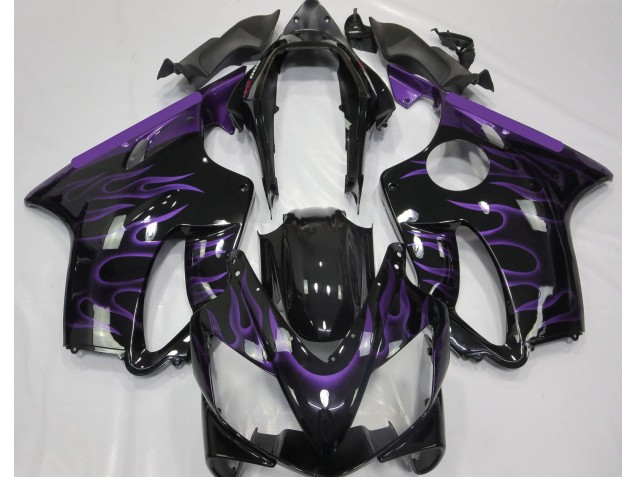 Purple Flame 2004-2007 CBR600 F4i Motorcycle Fairings