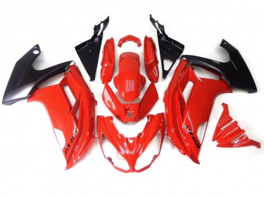 Red Black 2012-2016 Ninja 650R Motorcycle Fairings