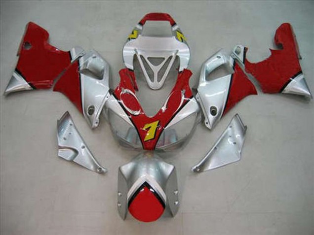 Red Silver 1998-1999 R1 Motorcycle Fairings