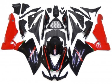 Red and Black 2010-2015 RSV4 1000 Motorcycle Fairings