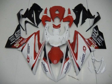 Red black Fade 2013-2016 Daytona 675 Motorcycle Fairings