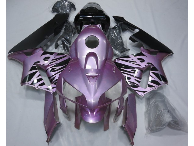 Rose Purple Flame 2005-2006 CBR600RR Motorcycle Fairings