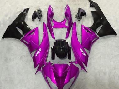 Vibrant Pink Gloss 2009-2012 ZX6R Motorcycle Fairings