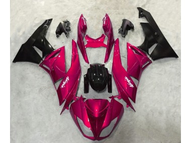 Vibrant Red Gloss 2009-2012 ZX6R Motorcycle Fairings