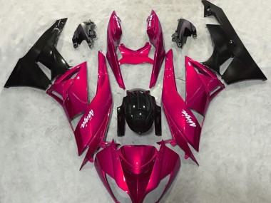 Vibrant Red Gloss 2009-2012 ZX6R Motorcycle Fairings